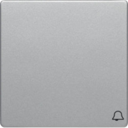 Q.1/Q.3 Klawisz z nadrukiem symbolu dzwonek do łącznika 1-klawiszowego alu aksamit lakierowany 16206054