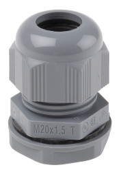 Dławnica kablowa gwint M20 Guma chloroprenowa (O-ring/uszczelka), Poliamid min. średnica kabla 6mm max. średnica kabla