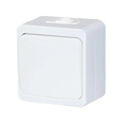 SMART Łącznik n/t 10A, 250V, 1-biegunowy IP44 biały 00060278