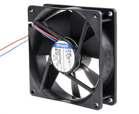 Wentylator osiowy 24 V DC DC 92 x 92 x 25mm 1.4W 61m³/h 23dB 58mA