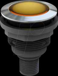 SVATLI_C005 Pushbutton - 1 S, LED white, steel