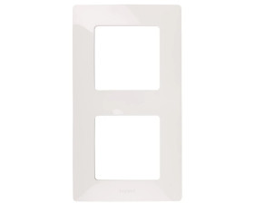 NILOE Ramka podwójna biała 665002