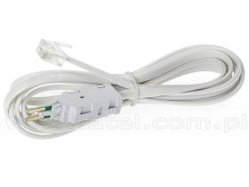 Przewód pomiarowy LSA czterożyłowy, 2m