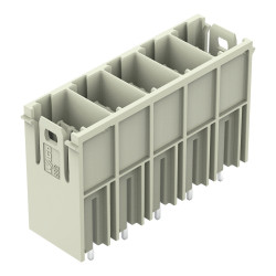 Wtyk PCB 5-pinowe raster: 10.16mm -rzędowe WAGO Montaż na płytce drukowanej