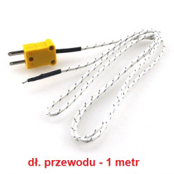 CZUJNIK TEMPERATURY / SONDA / TERMOPARA typu K -50~ 400°C 1M