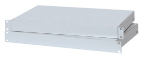 269-201-00 19" - Rack housing, 1 HE, EMC compliant, light grey