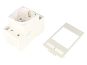 4000-68000-0010000 Gniazdo typu E 250VAC 16A na panel, złącze widełkowe 6mm IP20