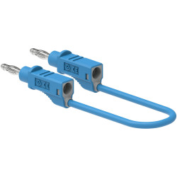 Electro PJP 2112-CD1-25BL Test lead 25 cm Blue Test Leads