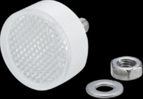 Reflector, D=19 / L=5 mm for laser retro-reflective sensors, E20993