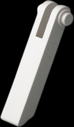 Tilt foot, ABS, gray white, A0350007