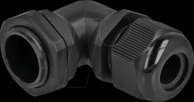 60333 Cable Gland 90° angled PG16 bk