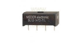 Reed relay SPNO 12Vdc (SIL12-1A72-71L) - Meder