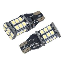 Żarówka T15 W16W 12V LED SMD3528 Canbus, biała 2szt.