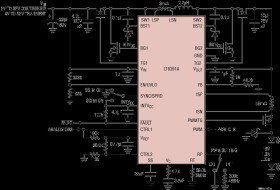 60V 2MHz Synchronous 4-Switch Buck-Boost LED Driver Controller