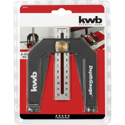 kwb 092100 universal caliper 0-100mm stainless steel measuring tool