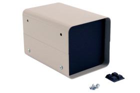 Obudowa Aluminium, stal wysokość zew: 102 mm szerokość zew: 152 mm długość zew: 102 mm 102 x 152 x 102mm