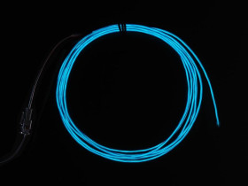 Adafruit Blue Electroluminescent (EL) Wire - 2.5 meters