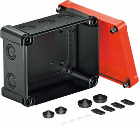 Puszka instalacyjna OBO Bettermann X16 SW-RO 2005160, 241 mm x 191 mm x 126 mm, 1 szt.