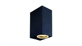 Oprawa Elewacyjna Oe-7 2Xgu10 Ip44 230V Czarna Ec79085