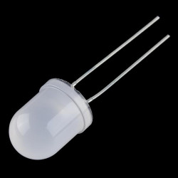 Sparkfun Diffused LED - White 10mm