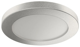 Oprawa punktowa, srebrna, Häfele Lighting LED 2050, 12V, 2-żyłowa (monochromatyczna), 4000K, 83374232