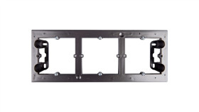 Simon 54 Premium Puszka Natynkowa Potrójna Płytka Antracyt Dpn3/48