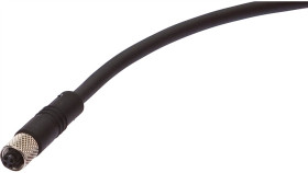 Kabel Połączeniowy, 2M, M5 Żeński (Gniazdo) 4Pin Prosty, Końcówka Wolna,...