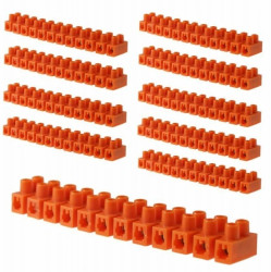 Listwa zaciskowa gwintowa 12‑torowa 6mm2 ZL12/06X10