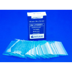 Medline Microscope Plain Slides - Pack of 50