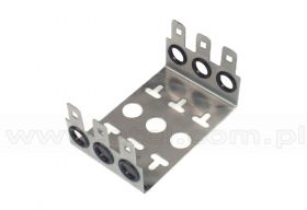 Gniezdnik naścienny na 3 10-parowe łączówki LSA