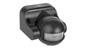 Czujnik Ruchu Pir Maclean, Na Podczerwień, Ip44, Szary, Zasięg 12M, Max....