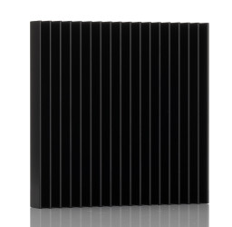 Radiator 100 x 100 x 15mm 0.83°C/W Kwadrat Uniwersalny Alu