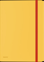 46190019 Folder with pocket, A4, yellow