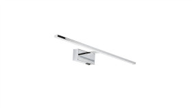 Kinkiet Łazienkowy Nad Lustro/ Pokojowy Led, 12W, 850Lm, 4200K, Ip45, Chrom,...