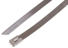 Opaska kablowa 920mm 12 mm Stal nierdzewna 316 100 sztuk RS PRO