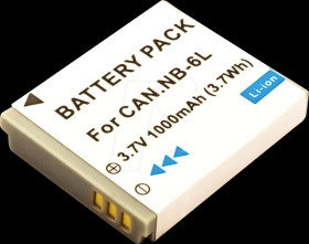 40345 Battery, digital camera, compatible, 1000 mAh