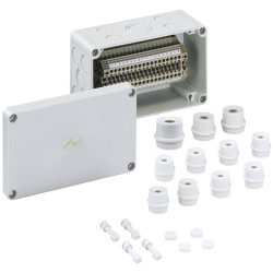 Spelsberg 61001801 RK 4/18 KSL Terminal Enclosure IP54 grey 18 terminals