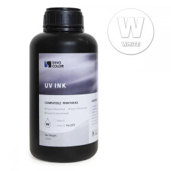 Atrament do drukarki UV White Sinocolor 1L