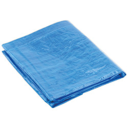 Sealey TARP1012 Tarpaulin 3.05 x 3.66mtr Blue