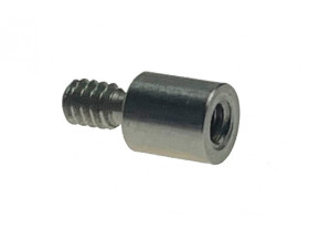 Tulejka dystansowa Z/W #4-40 5.3mm, nierdzewna