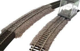 Dystrybutor żwiru Proses PBS-HK-01 do toru Märklin K i C, Tor z trzema drutami