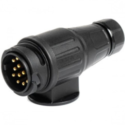 Wtyczka przyczepowa 13-pin 12V plastikowa na kabel