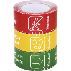 Coroplast 217518 Floor Marker Tape Green 10m x 60mm Excellent Adhesion