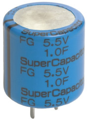 Superkondensator 0.47F 5.5V dc 14.5mm THT