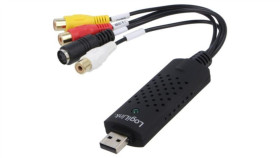Vg0030a Grabber Audio/Video, Din Mini 4Pin Gniazdo, Usb 2.0, Czarny