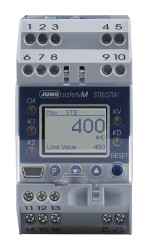 Ogranicznik temperatury Jumo Uz: 20 → 30 V AC/DC wyjście 2 styki przełączane beznapięciowe, przekaźnik