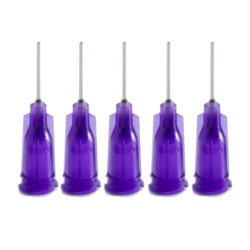 Igły Dozujące PP 21G - Topnik Pasta Klej - Elastyczna Końcówka - 5szt