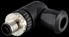 43-00106 SAL M12 x 1, 5-pin, plug, angled