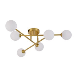 Lampa sufitowa Dorado złota 6xG9 Light Prestige