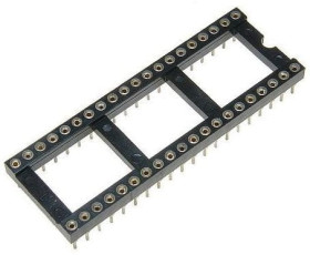 DIL 40 precyzyjna podstawka pod układ scalony THT